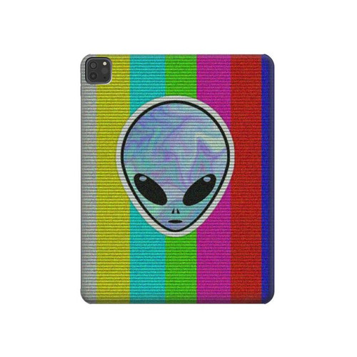 S3437 Alien No Signal Hard Case For iPad Pro 11 (2021,2020,2018, 3rd, 2nd, 1st)