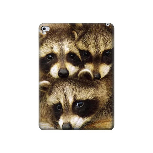 S0977 Baby Raccoons Hard Case For iPad Pro 12.9 (2015,2017)