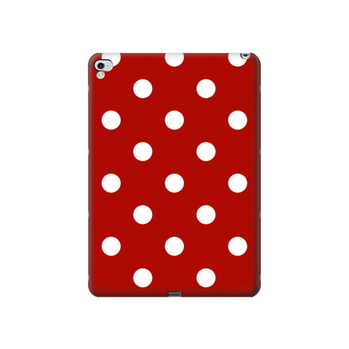 S2951 Red Polka Dots Hard Case For iPad Pro 12.9 (2015,2017)