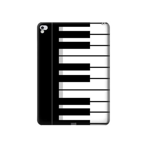 S3078 Black and White Piano Keyboard Hard Case For iPad Pro 12.9 (2015,2017)