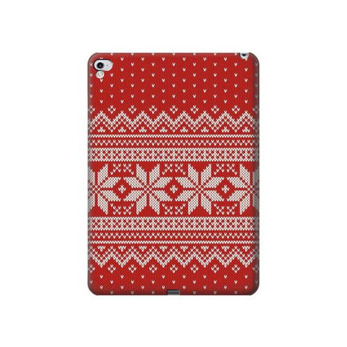 S3384 Winter Seamless Knitting Pattern Hard Case For iPad Pro 12.9 (2015,2017)