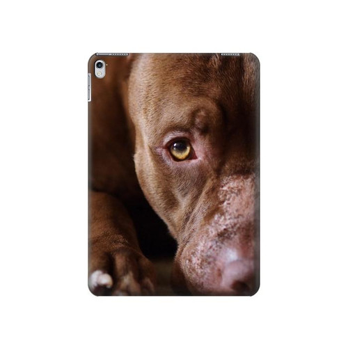 S0519 PitBull Face Hard Case For iPad Air 2, iPad 9.7 (2017,2018), iPad 6, iPad 5