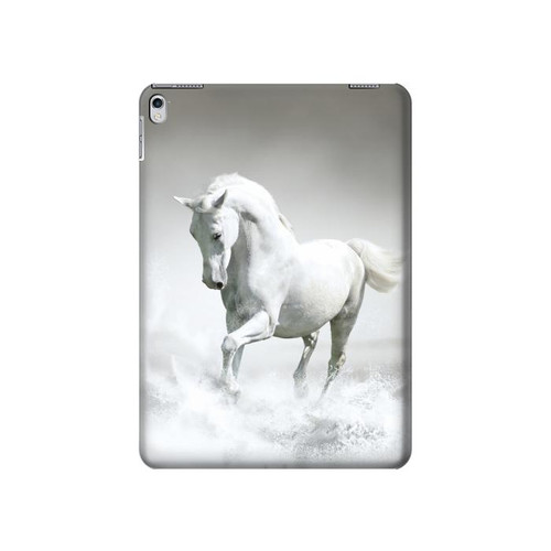 S0932 White Horse Hard Case For iPad Air 2, iPad 9.7 (2017,2018), iPad 6, iPad 5