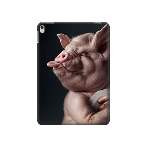 S1273 Crazy Pig Hard Case For iPad 9.7 (2017,2018), iPad 6, iPad 5