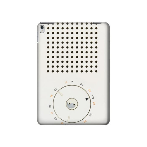 S1857 Retro Transistor Radio Hard Case For iPad 9.7 (2017,2018), iPad 6, iPad 5
