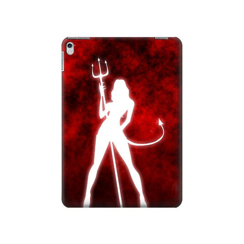 S2455 Sexy Devil Girl Hard Case For iPad Air 2, iPad 9.7 (2017,2018), iPad 6, iPad 5