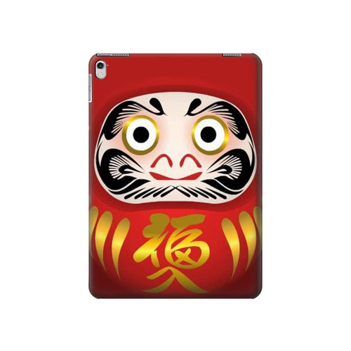S2839 Japan Daruma Doll Hard Case For iPad 9.7 (2017,2018), iPad 6, iPad 5