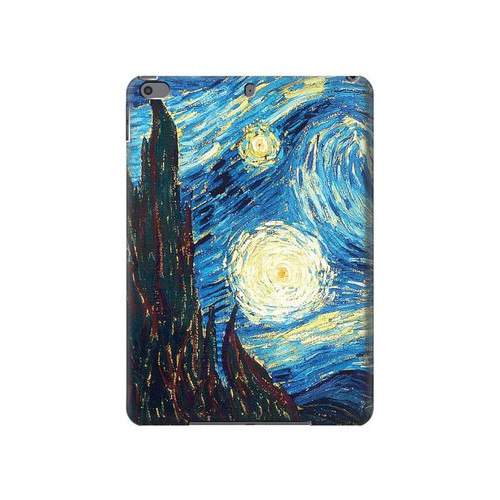 S0582 Van Gogh Starry Nights Hard Case For iPad Pro 10.5, iPad Air (2019, 3rd)