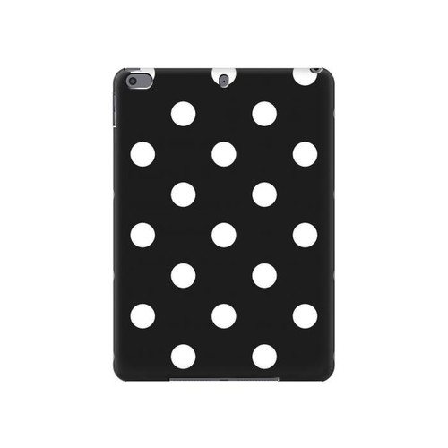 S2299 Black Polka Dots Hard Case For iPad Pro 10.5, iPad Air (2019, 3rd)