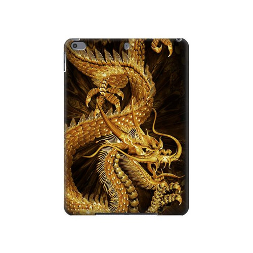S2804 Chinese Gold Dragon Printed Hard Case For iPad Pro 10.5, iPad Air (2019, 3rd)