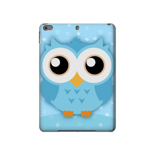 S3029 Cute Blue Owl Hard Case For iPad Pro 10.5, iPad Air (2019, 3rd)