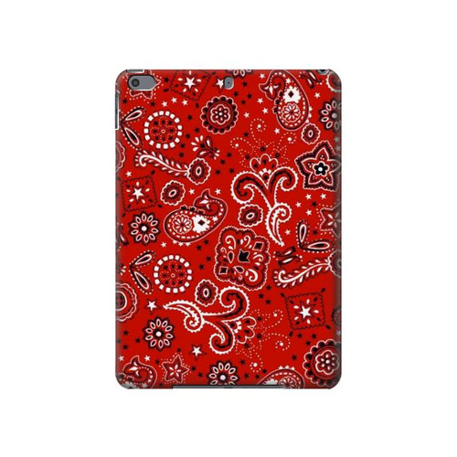 S3354 Red Classic Bandana Hard Case For iPad Pro 10.5, iPad Air (2019, 3rd)