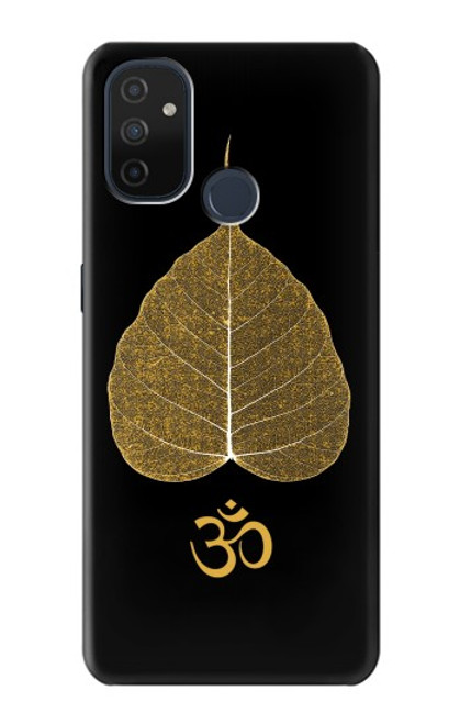 S2331 Gold Leaf Buddhist Om Symbol Case For OnePlus Nord N100