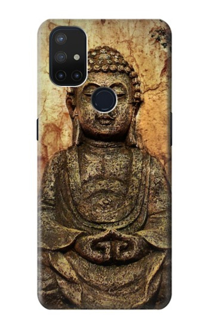 S0344 Buddha Rock Carving Case For OnePlus Nord N10 5G