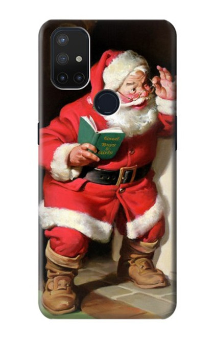 S1417 Santa Claus Merry Xmas Case For OnePlus Nord N10 5G