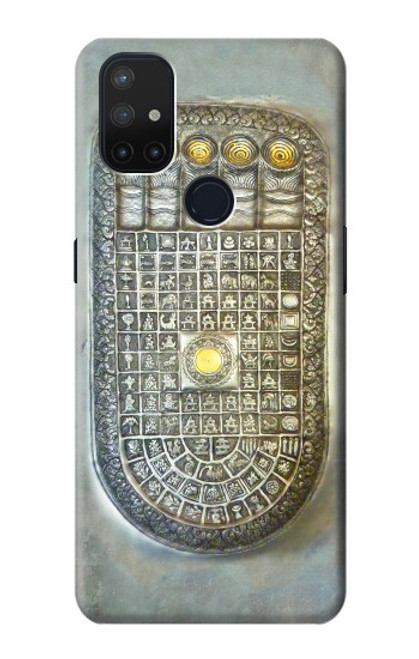 S1484 Buddha Footprint Case For OnePlus Nord N10 5G
