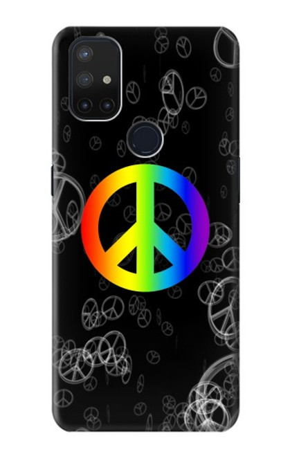 S2356 Peace Sign Case For OnePlus Nord N10 5G