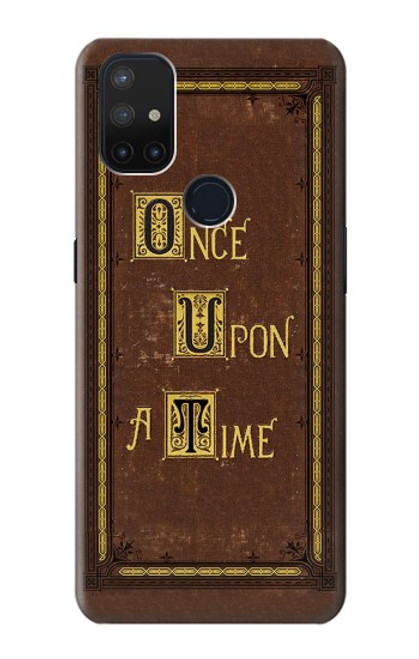 S2824 Once Upon a Time Book Cover Case For OnePlus Nord N10 5G