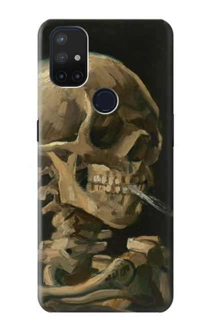 S3358 Vincent Van Gogh Skeleton Cigarette Case For OnePlus Nord N10 5G