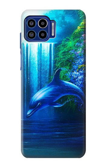 S0385 Dolphin Case For Motorola One 5G