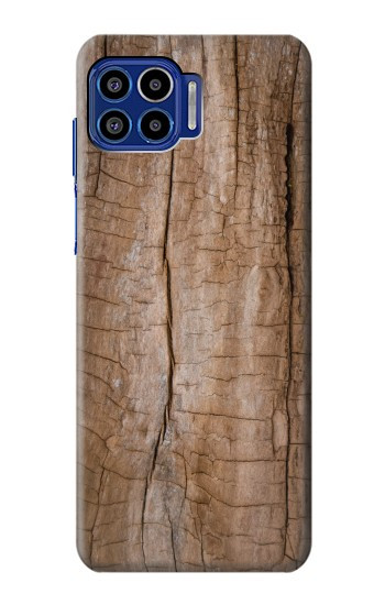 S0599 Wood Graphic Printed Case For Motorola One 5G