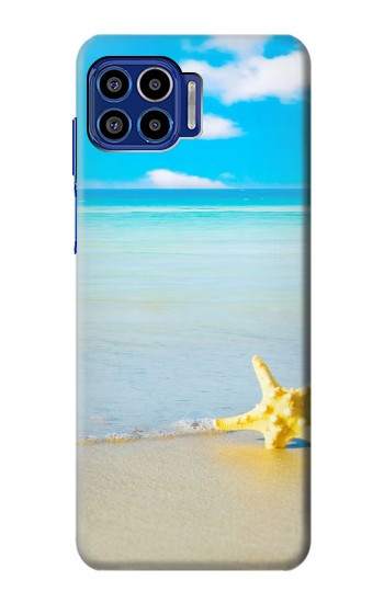 S0911 Relax at the Beach Case For Motorola One 5G