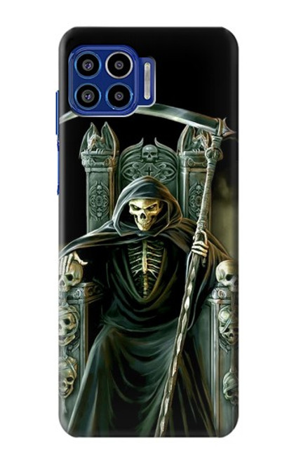 S1024 Grim Reaper Skeleton King Case For Motorola One 5G