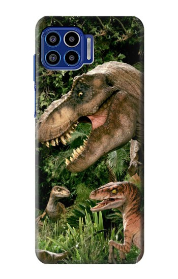 S1452 Trex Raptor Dinosaur Case For Motorola One 5G