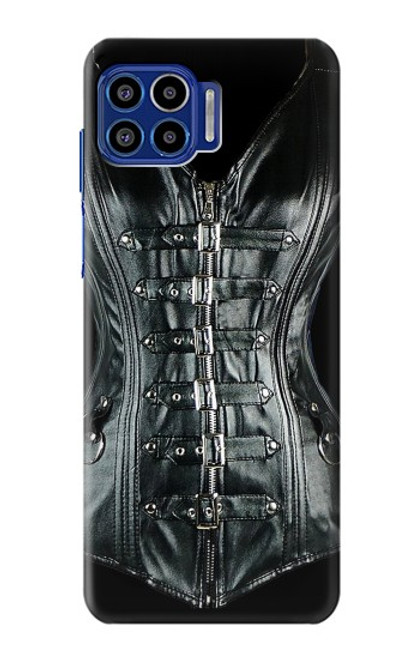 S1639 Gothic Corset Black Case For Motorola One 5G