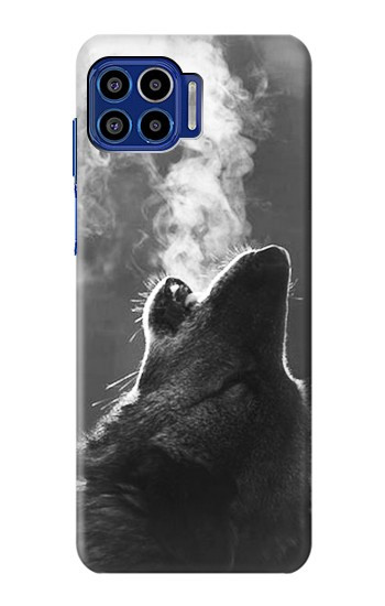 S3505 Wolf Howling Case For Motorola One 5G