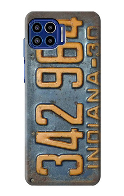 S3750 Vintage Vehicle Registration Plate Case For Motorola One 5G