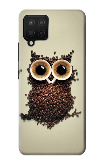 S0360 Coffee Owl Case For Samsung Galaxy A42 5G