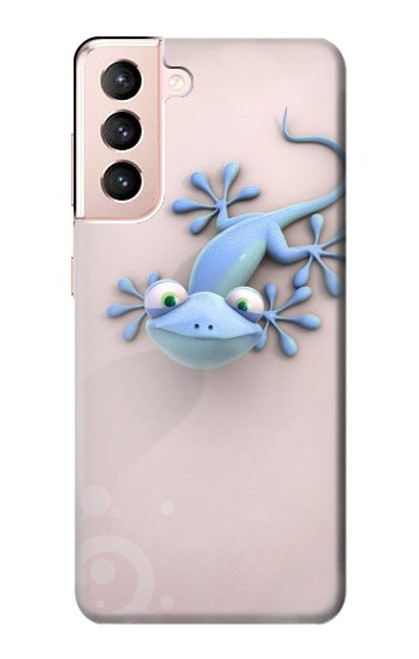 S1631 Funny Gecko Lizard Case For Samsung Galaxy S21 5G