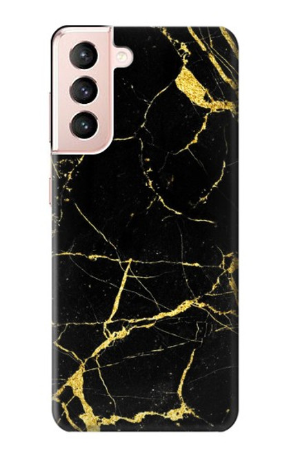 S2896 Gold Marble Graphic Printed Case For Samsung Galaxy S21 5G