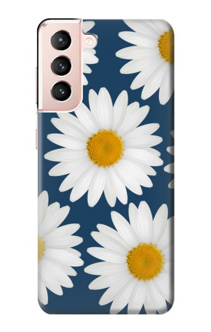 S3009 Daisy Blue Case For Samsung Galaxy S21 5G