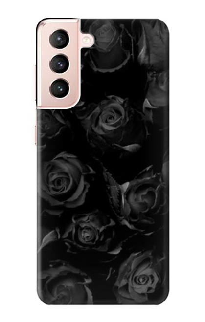 S3153 Black Roses Case For Samsung Galaxy S21 5G