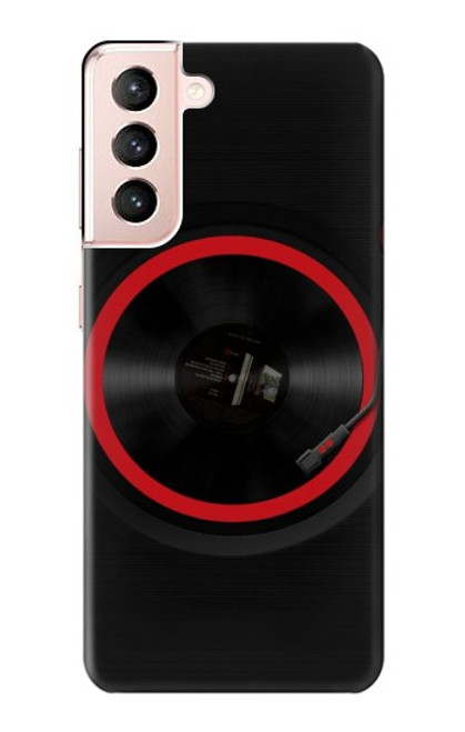 S3531 Spinning Record Player Case For Samsung Galaxy S21 5G