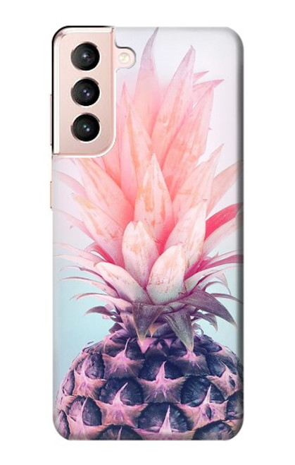 S3711 Pink Pineapple Case For Samsung Galaxy S21 5G