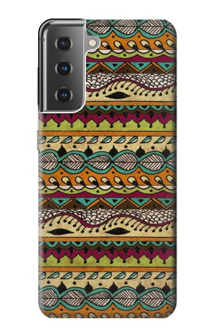 S2860 Aztec Boho Hippie Pattern Case For Samsung Galaxy S21 Plus 5G, Galaxy S21+ 5G