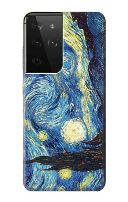 S0213 Van Gogh Starry Nights Case For Samsung Galaxy S21 Ultra 5G