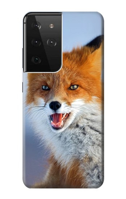 S0417 Fox Case For Samsung Galaxy S21 Ultra 5G