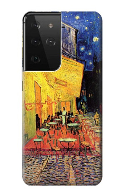S0929 Van Gogh Cafe Terrace Case For Samsung Galaxy S21 Ultra 5G