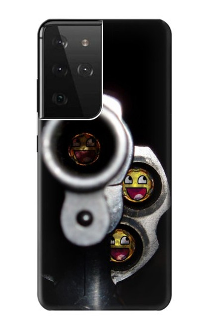 S1109 Smile Bullet Gun Case For Samsung Galaxy S21 Ultra 5G