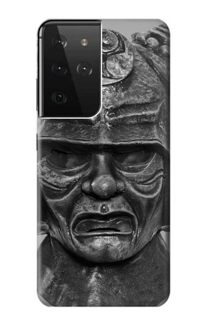 S1827 Japan Samurai Helmet Case For Samsung Galaxy S21 Ultra 5G