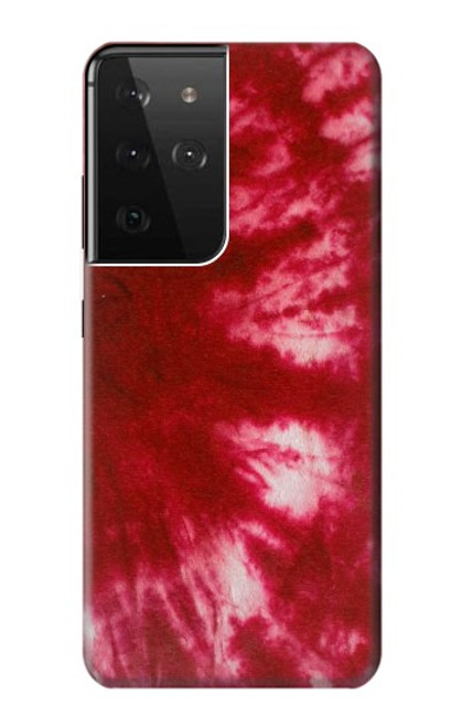 S2480 Tie Dye Red Case For Samsung Galaxy S21 Ultra 5G