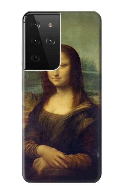 S3038 Mona Lisa Da Vinci Painting Case For Samsung Galaxy S21 Ultra 5G