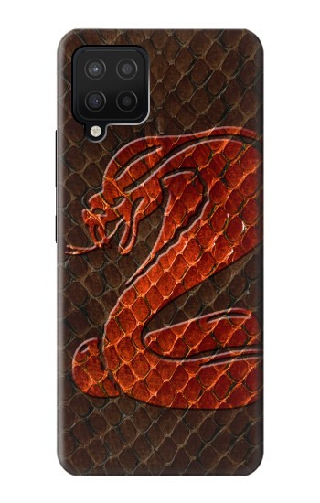 S0663 Cobra Snake Skin Case For Samsung Galaxy A12