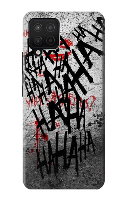 S3073 Joker Hahaha Blood Splash Case For Samsung Galaxy A12