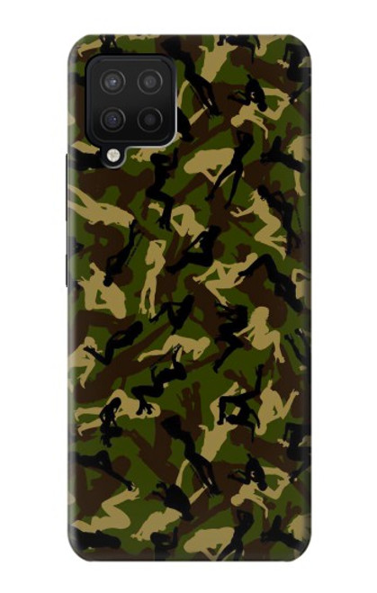 S3356 Sexy Girls Camo Camouflage Case For Samsung Galaxy A12