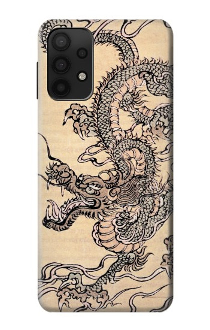 S0318 Antique Dragon Case For Samsung Galaxy A32 5G